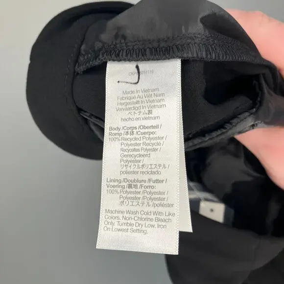 NWT MADEWELL The Rosedale High-Rise Straight Pant in Crepe Black 0 - Picture 6 of 7